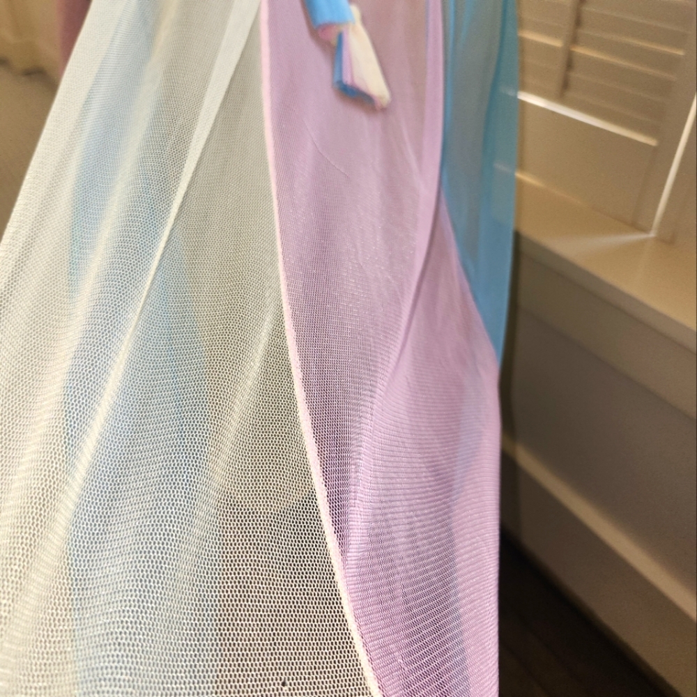 UNIF Cotton Candy Rainbow Tulle Dress - Picture 8 of 14